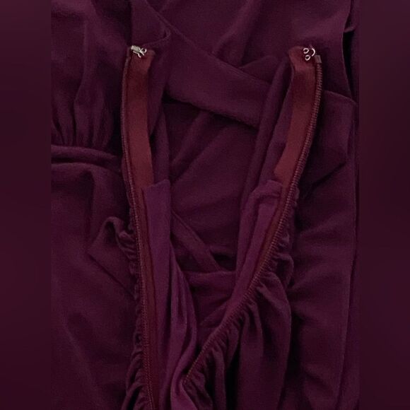 Cinq à Sept  Lacey Gathered Midi-Dress size 6 - Picture 11 of 13